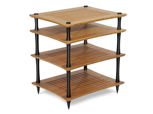 SVT HI-FI Rack Natural Finish and Black Columns