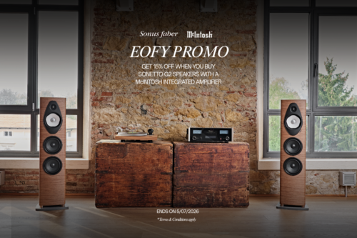Sonus Faber G2 Speakers + McIntosh Integrated Amplifier