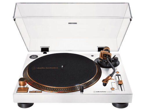 Audio Technica Direct-Drive Turntable LP120XBT IN WHITE/BRONZE