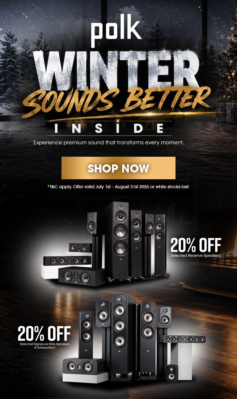 Polk Winter Sounds Better Inside