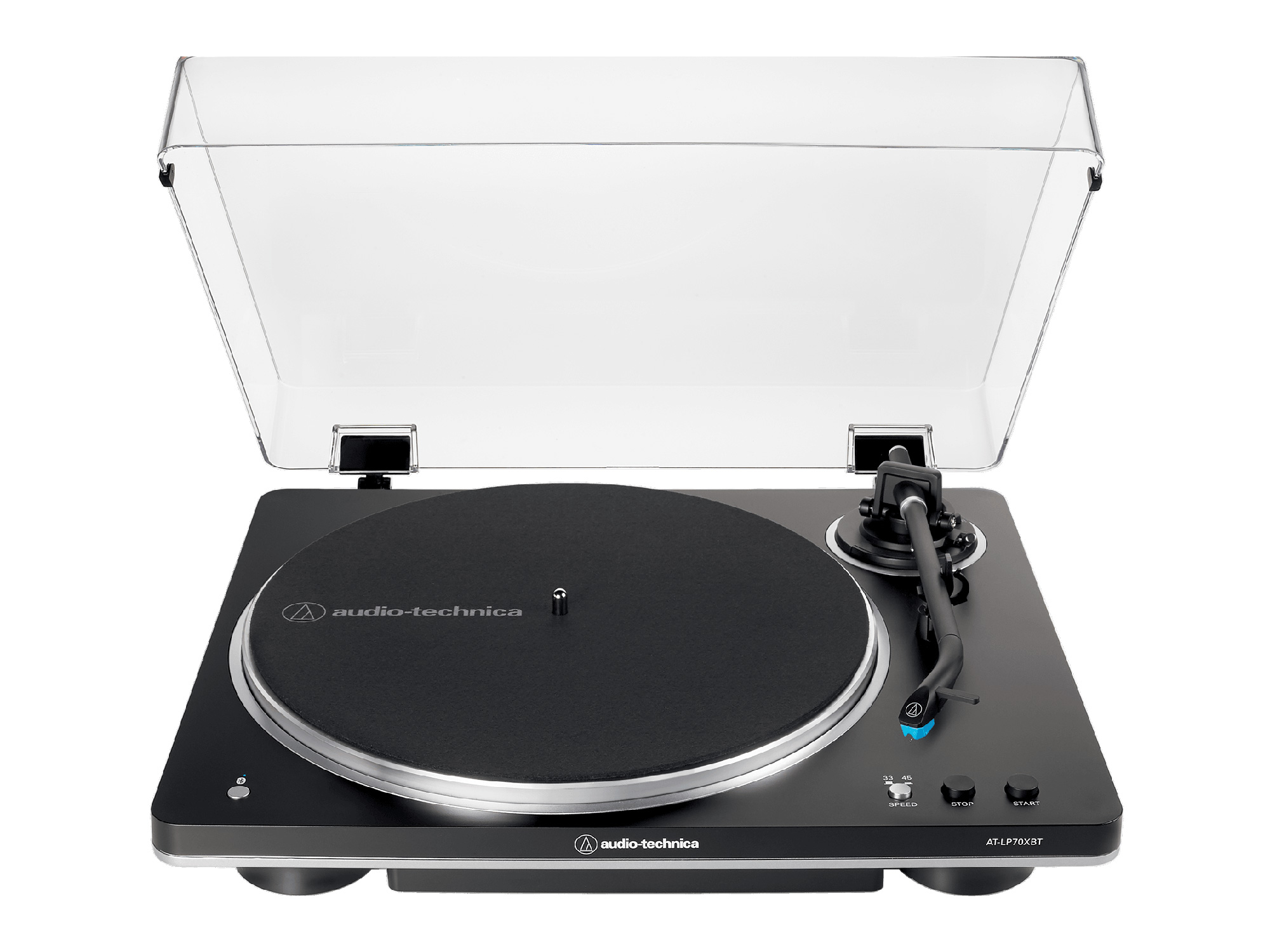 Audio-Technica AT LP70XBT Fully Automatic Wireless Belt-Drive Turntable with VM95C Stylus - Image 2