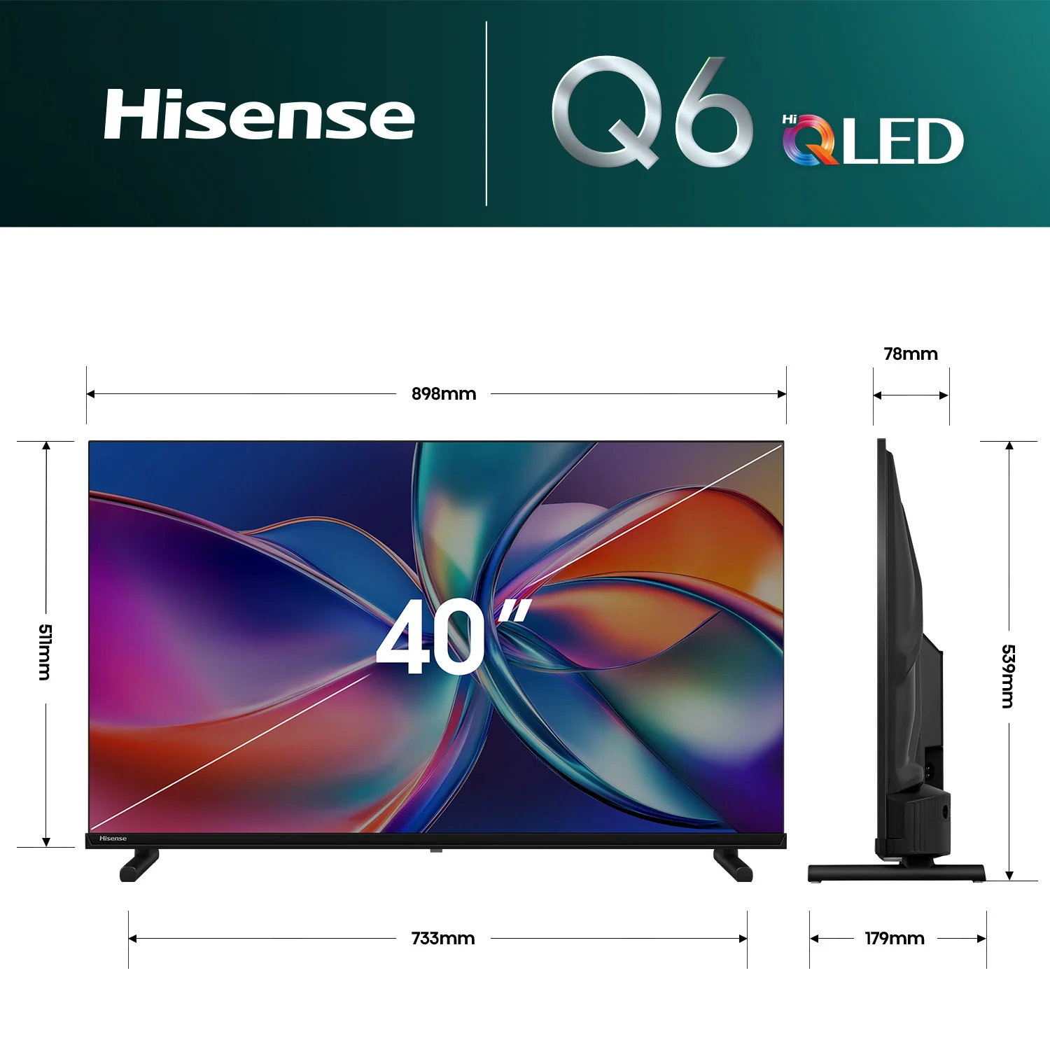 Hisense Q6S Hi-QLED Smart TV - Image 6