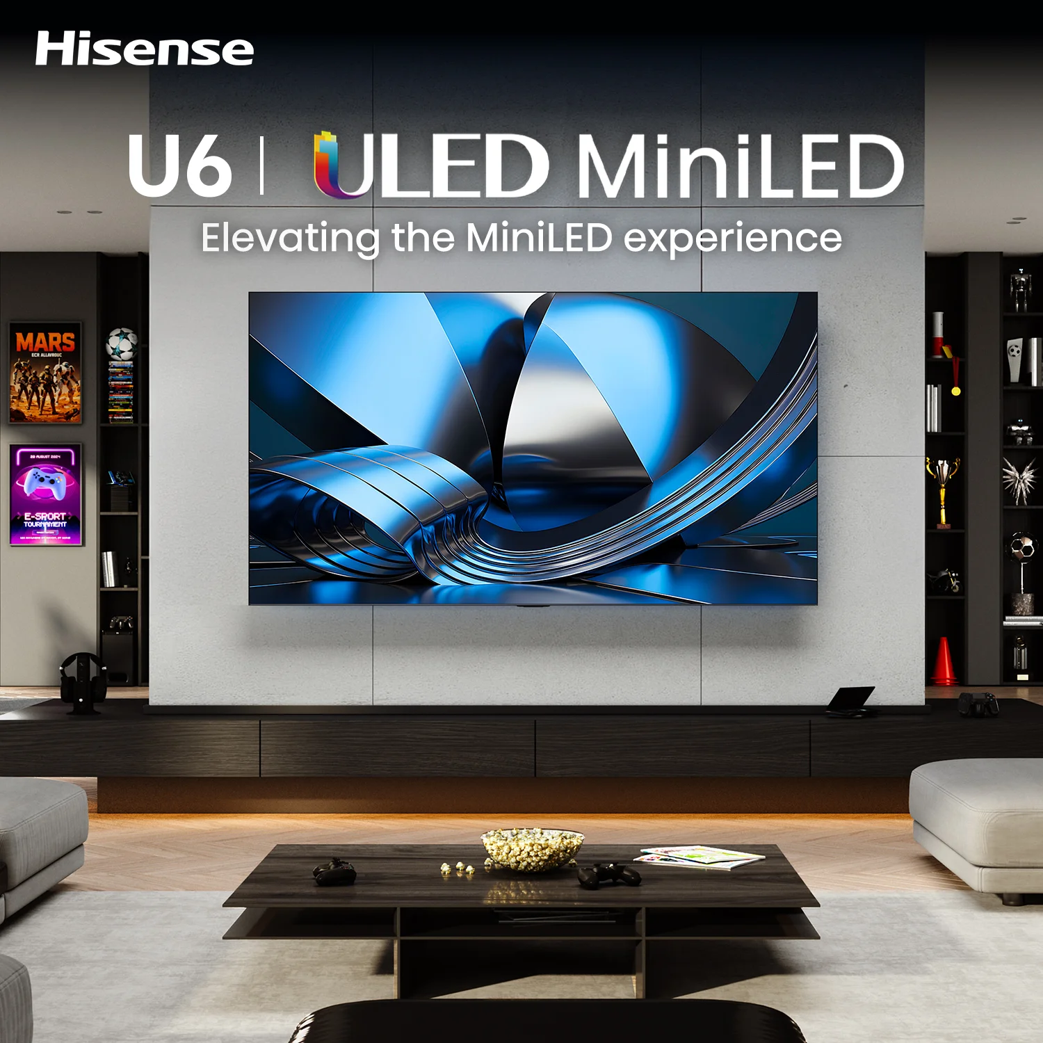 Hisense U6S ULED MiniLED 144Hz 4K TV - Image 11