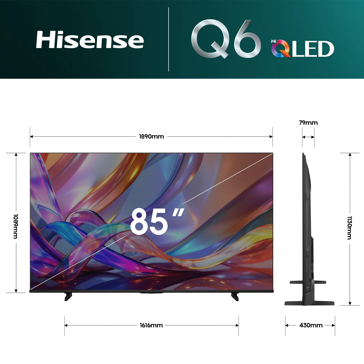 Hisense Q6S Hi-QLED Smart TV - Image 12