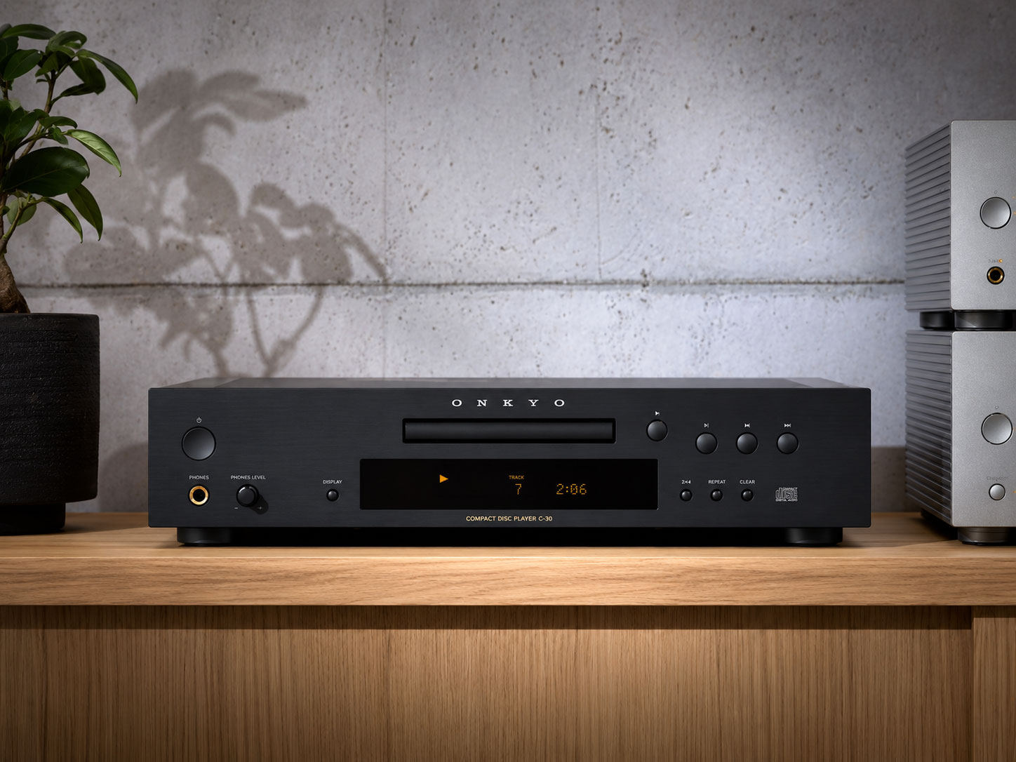 Onkyo C-30 CD Player - Black - Image 3