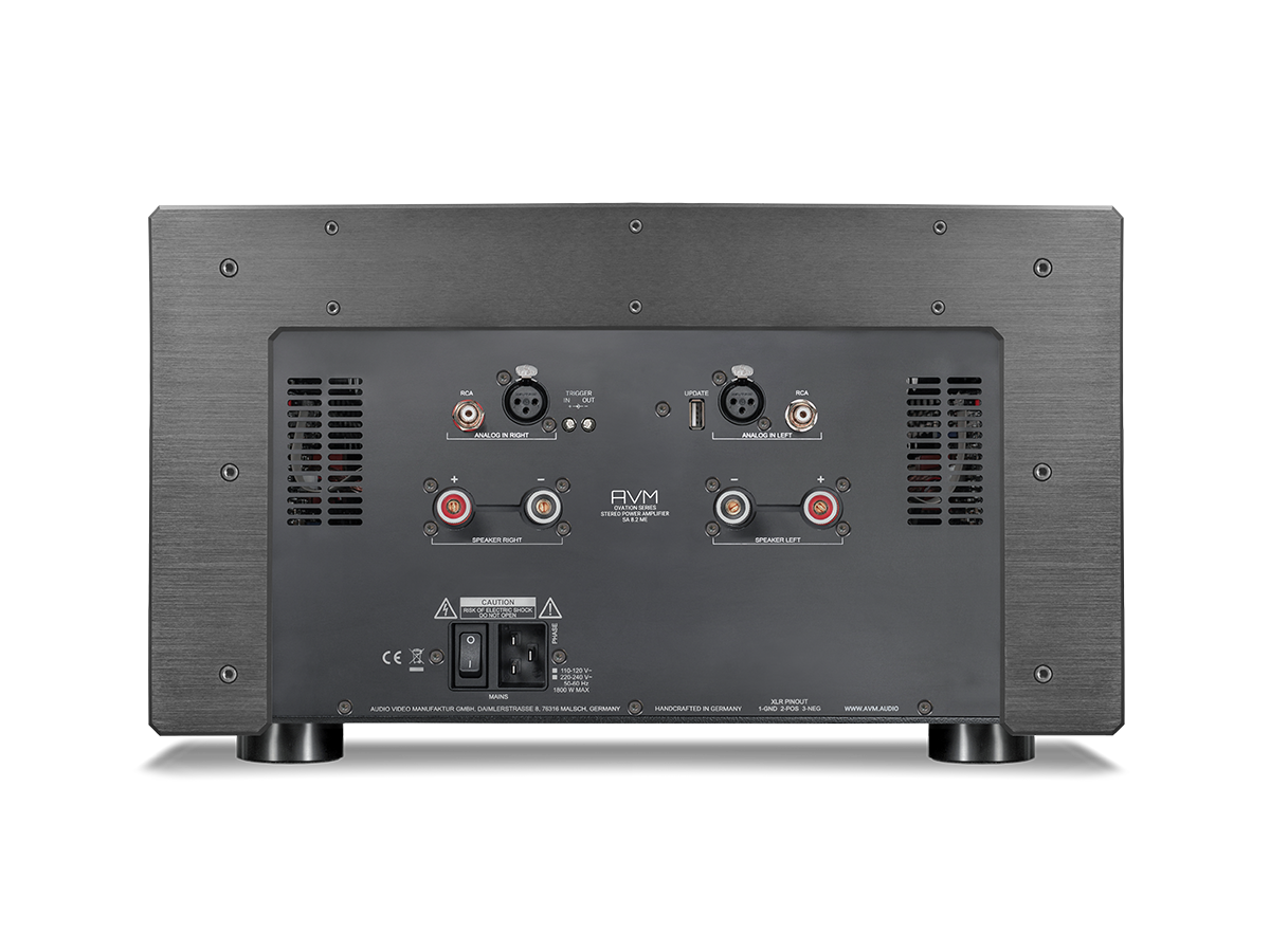 AVM Ovation SA 8.3 S Stereo Power Amplifier - Image 5