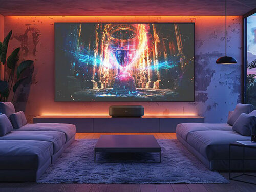Epson EH-LS670B Ultra Short Throw Laser Projector-TV