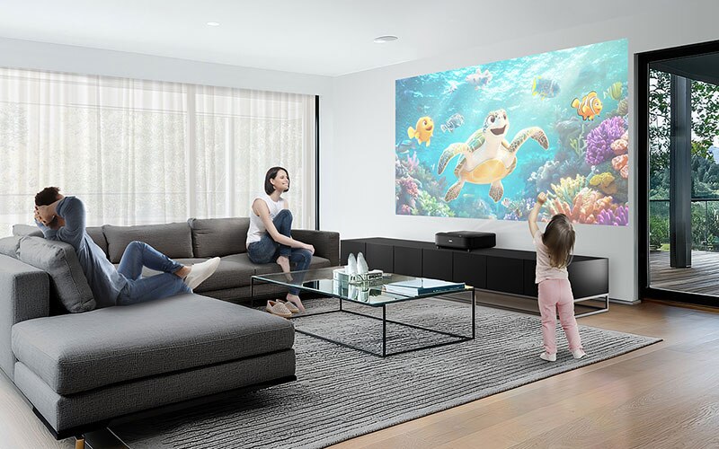 Epson EH-LS670B Ultra Short Throw Laser Projector-TV