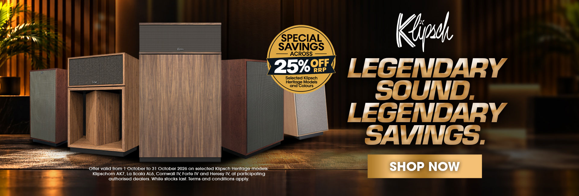 Klipsch Special Savings